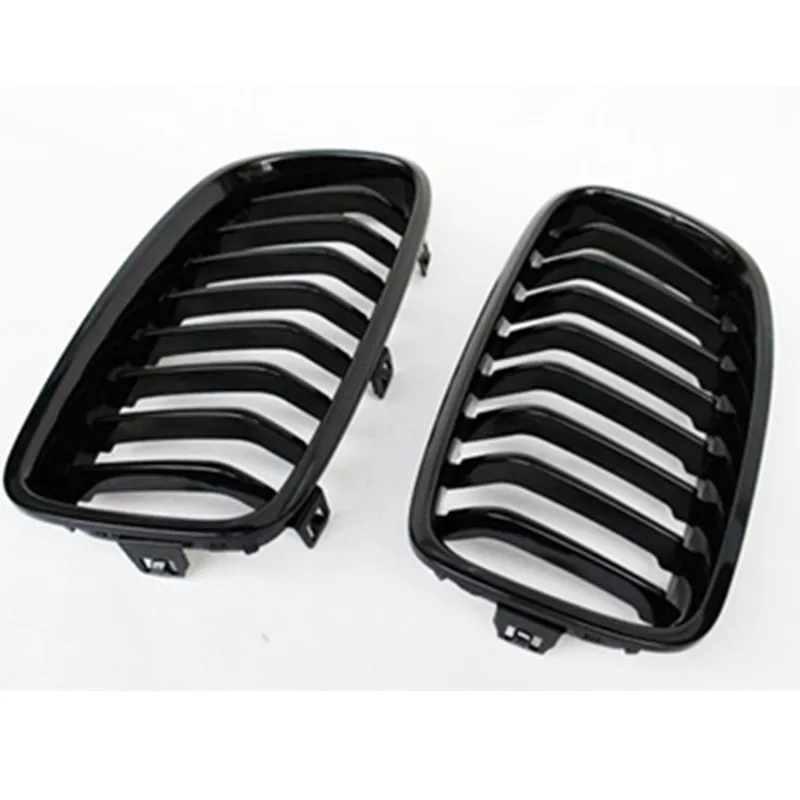 Replacement Gloss Black Grille For Bmw F30/F35 Front Bumper Grill For F30/F35 3 Series 12-IN 1 Slat Grille For Bmw F30/F35 12-IN