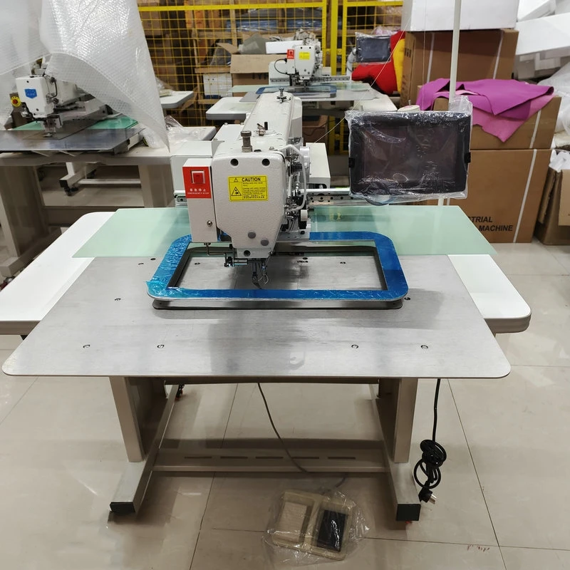 Computer Pattern Sewing Machine Footwear Luggage Bag Hat Sewing Leather Automatic Programmable Pattern Sewing Machine