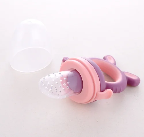 Silicone Baby Pacifier Infant Nipple Soother Toddler Kids Pacifier Feeder For Fruits Food Nibbler Feeder Baby Feeding Pacifier