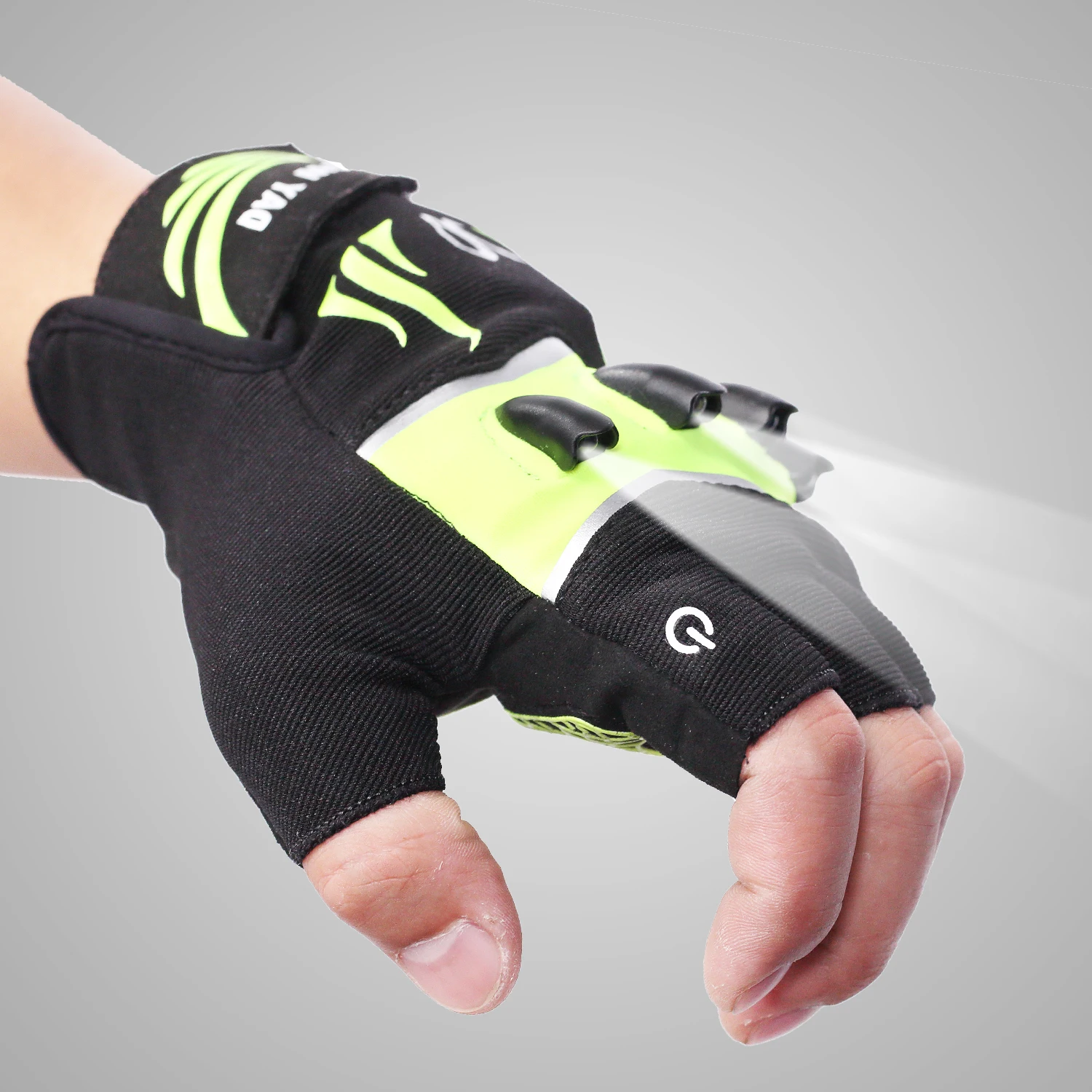Day Wolf LED Summer Outdoor Comfortable Darkness Riding Bike Gloves