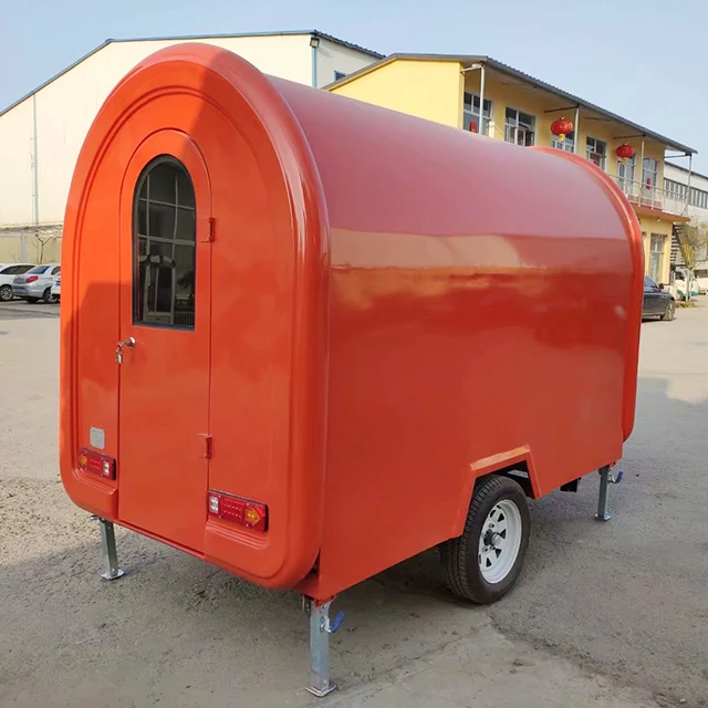Top Quality Manufacturer Price Hot Dog Ice Cream Food Car Ice Cream Truck Mobile Fast Food Trailer for Sale