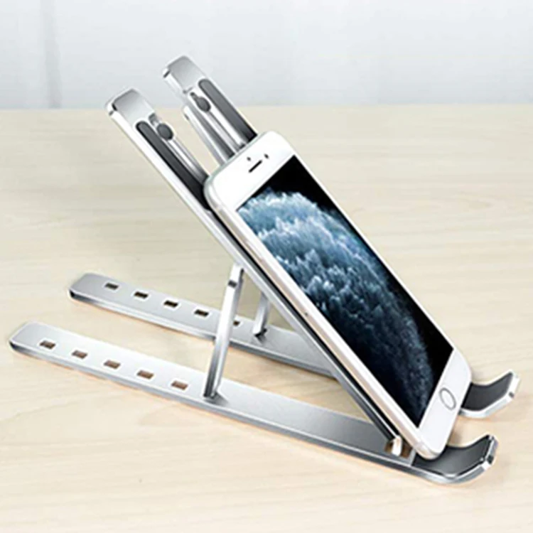 Cooling Stand Flexible Portable Laptop Riser Aluminum  Laptop Stand For Macbook