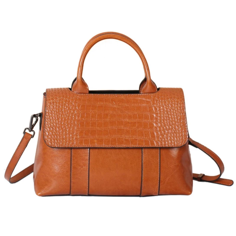2023 Customized Luxury Genuine Crocodile Leather Bag Handbag For Women Ladies