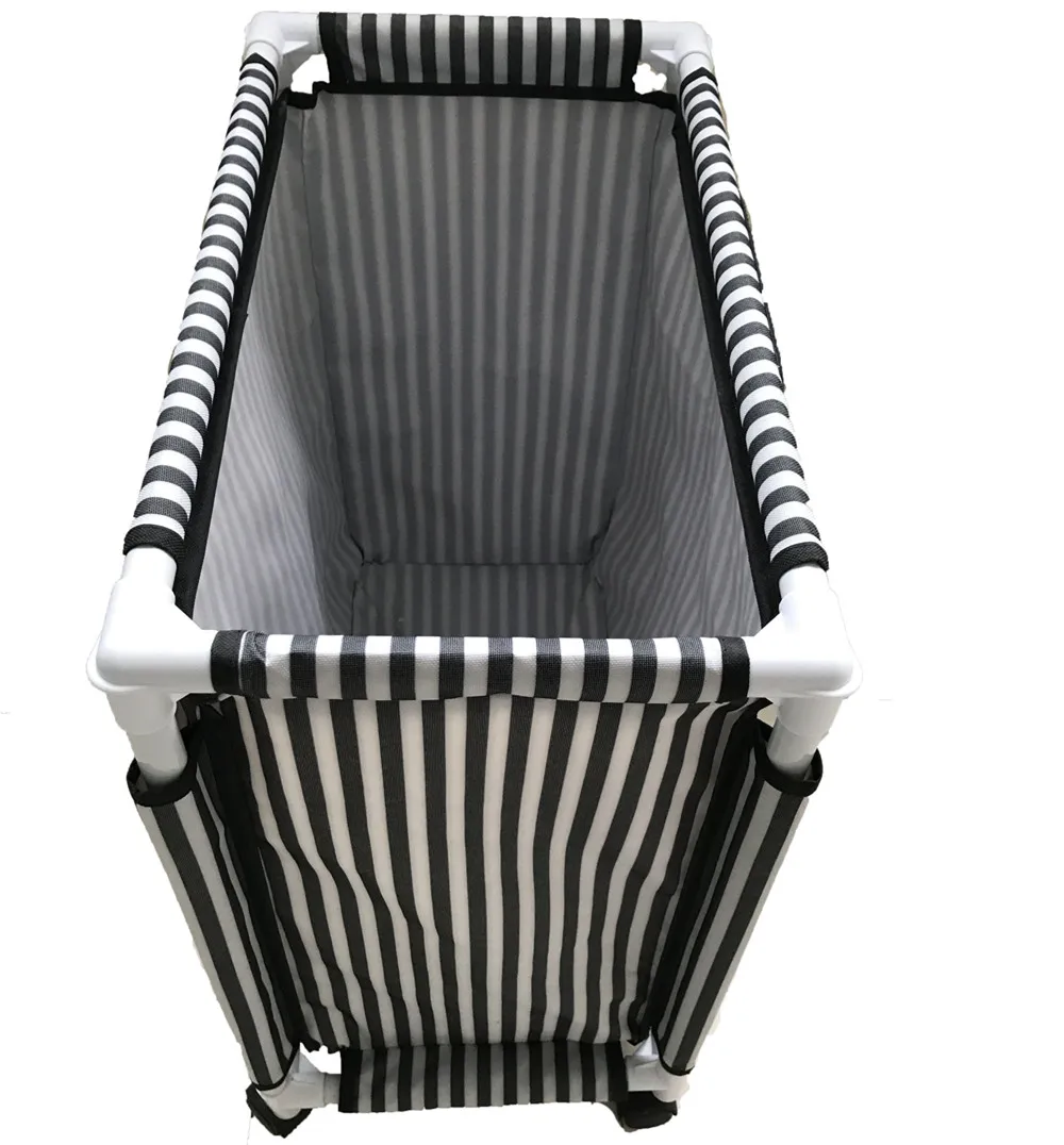 Fabric Under Bed Rolling Hamper Face Mask Toys Cloth Laundry Basket For Children