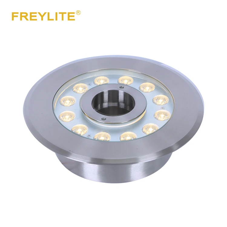 FREYLITE Hot selling underwater pond light outdoor waterproof dmx rgb ip68 15w led underwater light