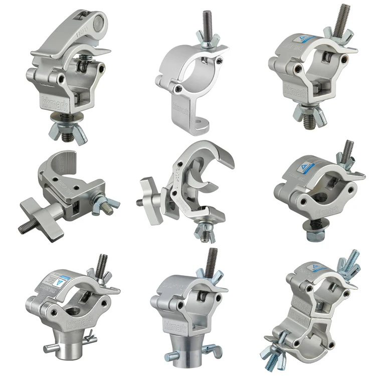 Global 32mm 33mm 34mm 35mm 1.5inch Par DJ Beam spotlight follow spot luminaries Light LED bar Pipe Tube Stand Hook Truss Clamp