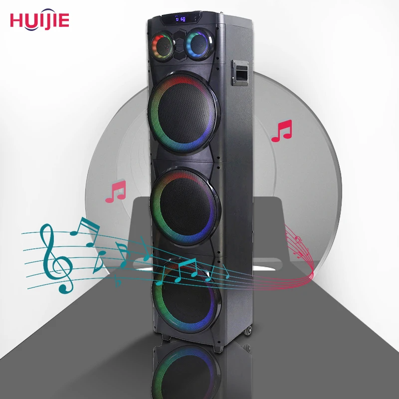 10 inch subwoofer dj speakers 1000w wireless speakers for karaoke system wood wireless speaker