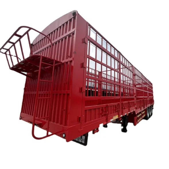 Factory direct sales Special Customized short transportation 9.60m High Fence semi trailer
