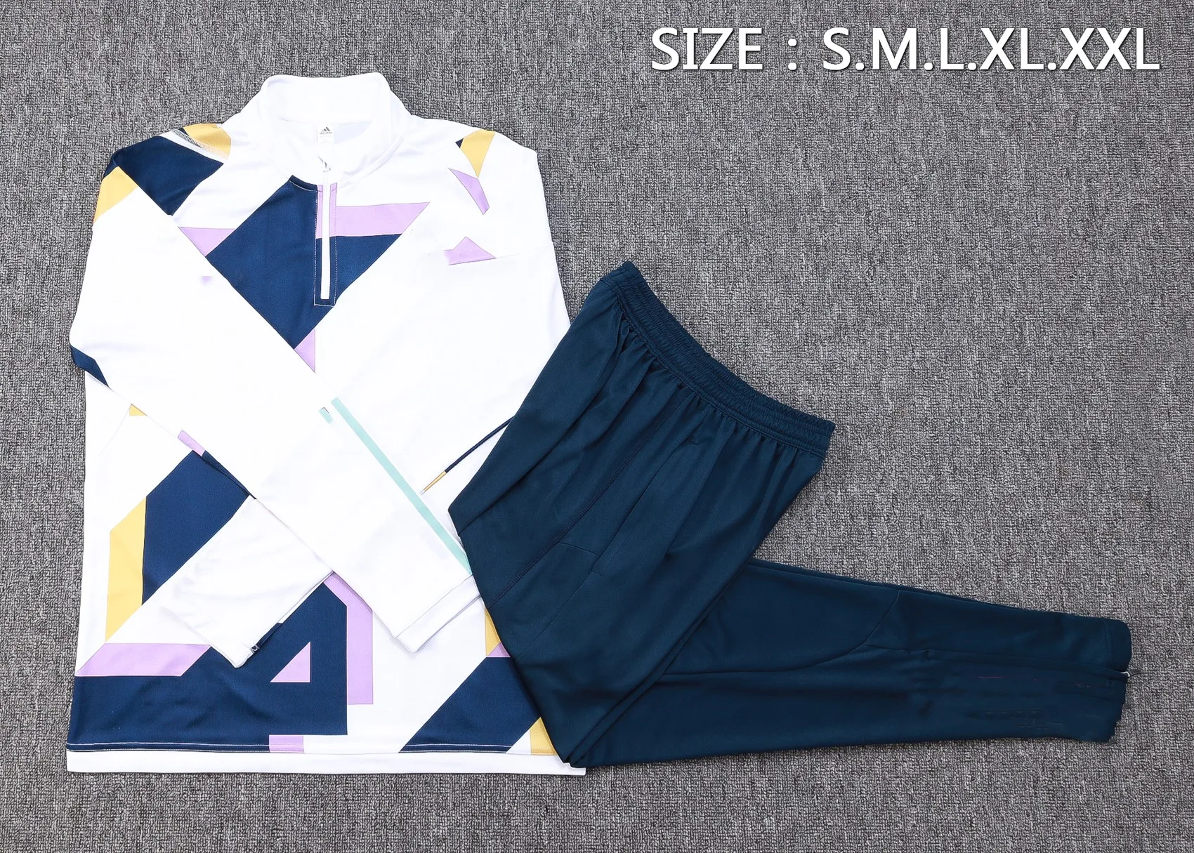 Free shipping dortmund milan madrid pairs soccer tracksuit 2023 2024 season good quality football sweater training suit