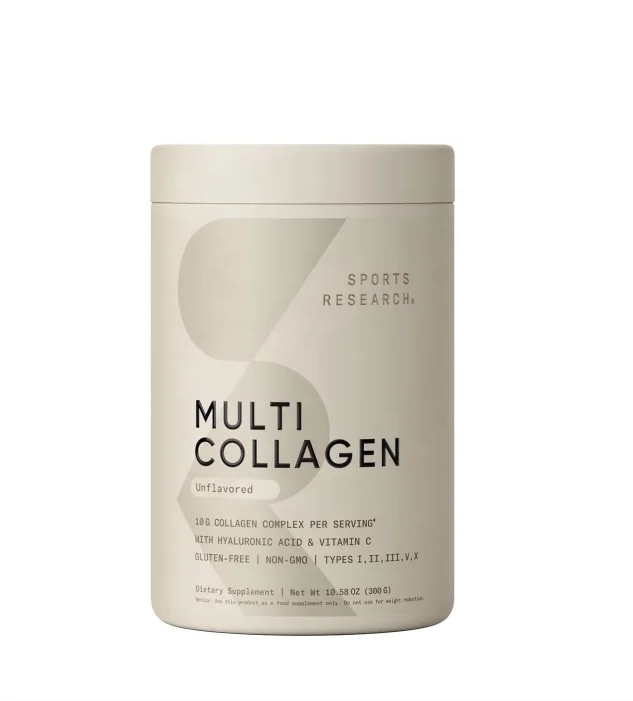Private Label Collagen Peptides Powder Drinks Types 1 and 3 For Skin Hair and Nails Hydrolyzed Collagen Supplement