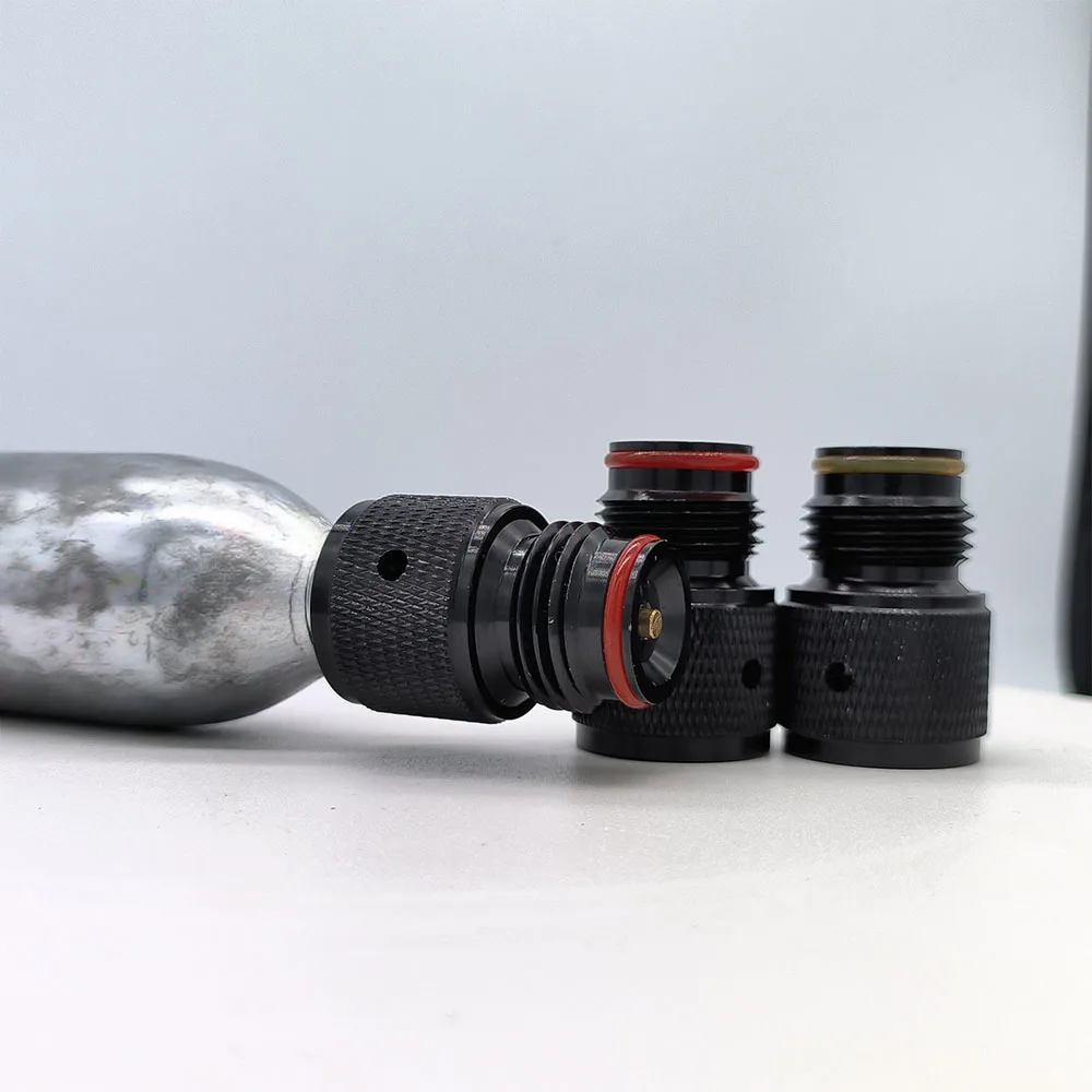 88G 90G Cartridge Cylinder to Paintball Tank Thread Adapter