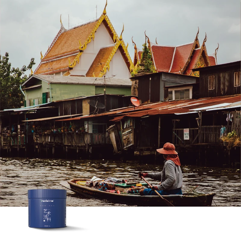 Wanlei Anti Corrosion  Gold Paint Thailand