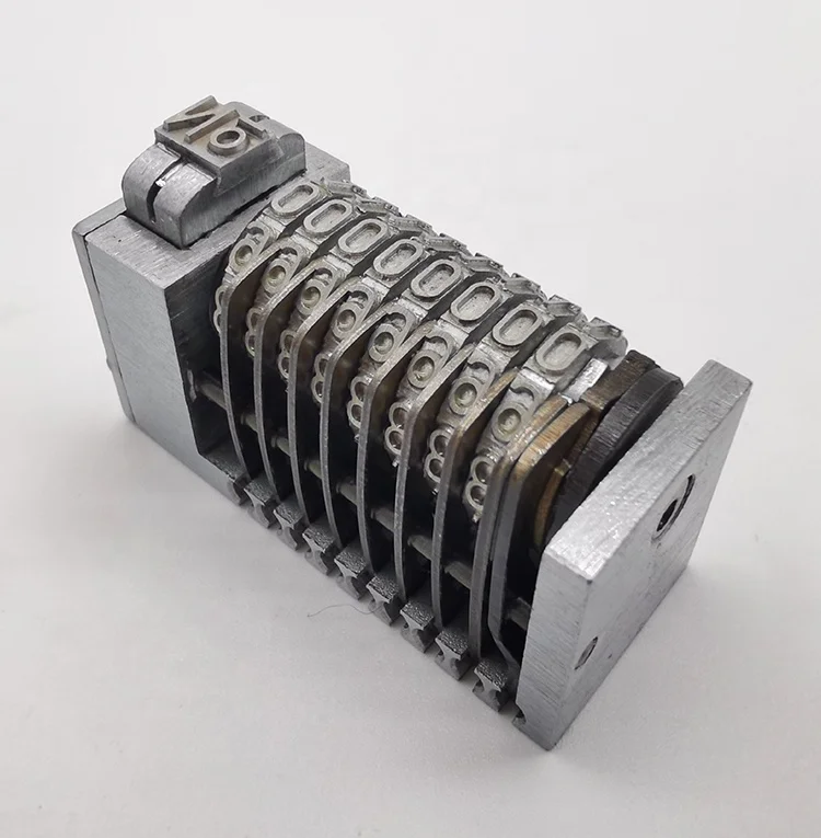 2022 машина для печати букв номера 4x8 Цицерон 8 цифр