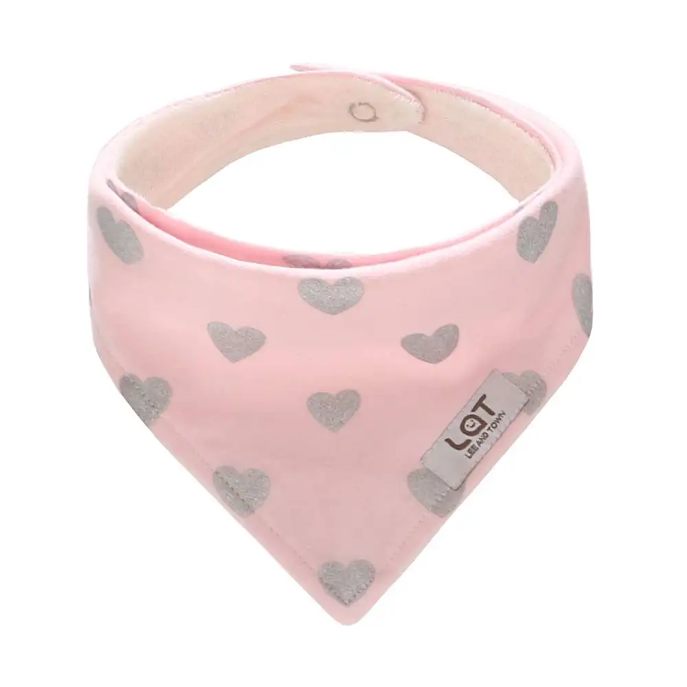 High Quality Baby Bibs Cotton Newborn Snap Button Adjustable Soft Bandana bib Infants & Toddlers Feeding Bibs