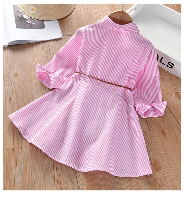 2-10 year Korean Casual Kids Clothes Girls Tiered Ruffle Sleeveless Summer Dress