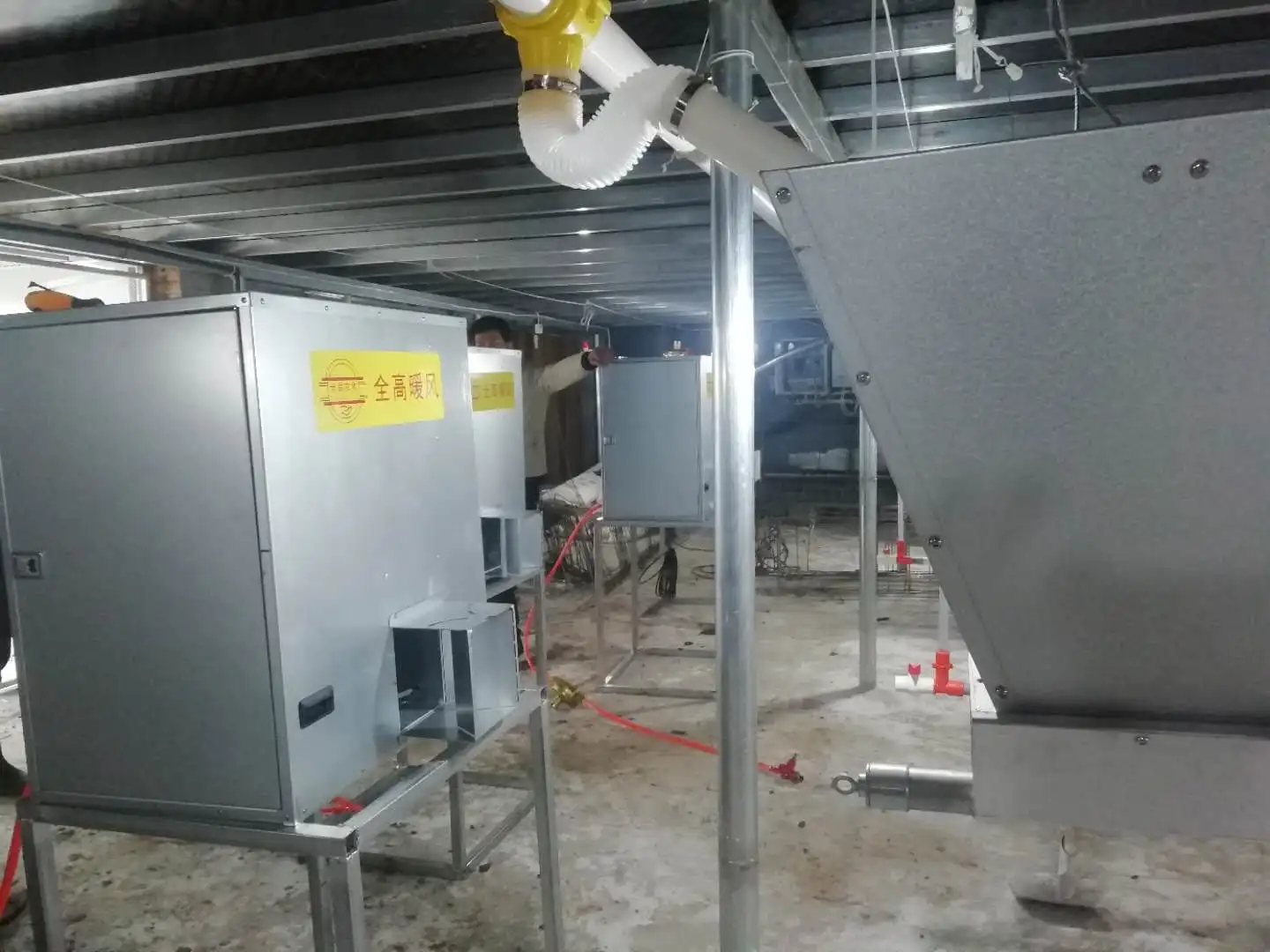 188000BTUs Direct Fired Forced Air Heating Gas Greenhouse Heater for Agriculture Greenhouses