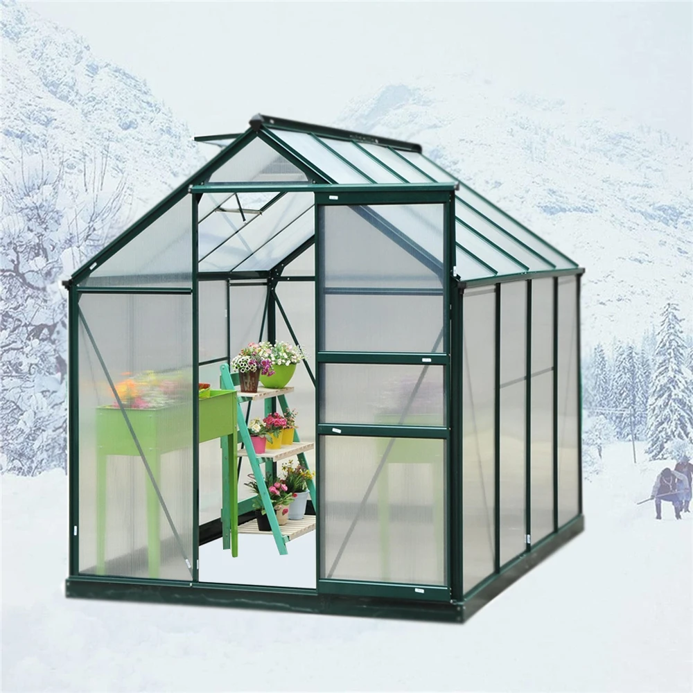 Garden Greenhouse  Aluminum Outdoor Greenhouse Green House