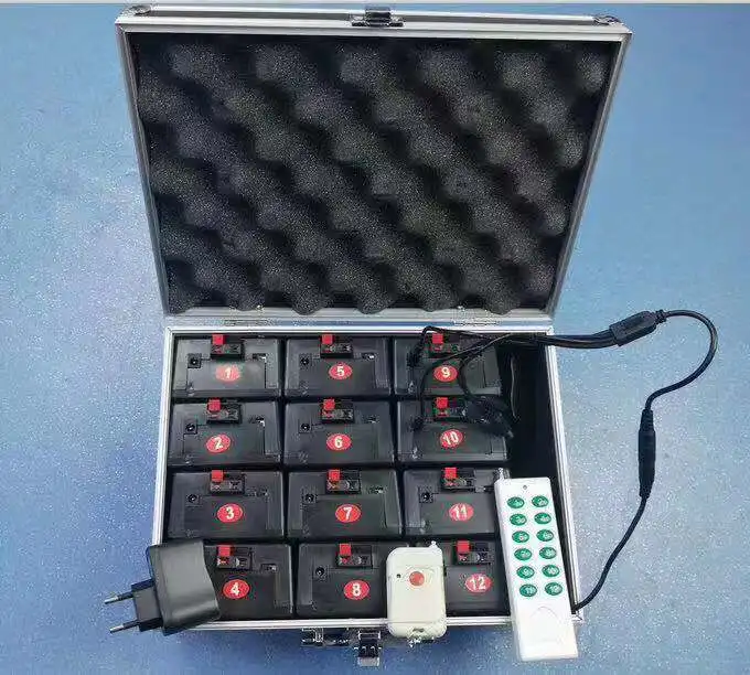 Hot Sale Remote Controller Cold Fountain Factory Stage Equipment Fireworks Firing System