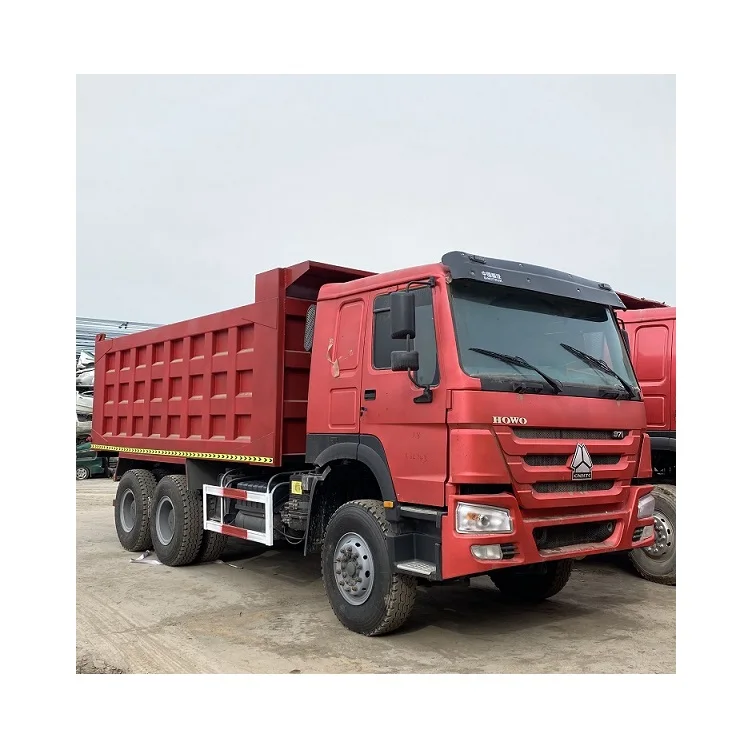 High quality LHD RHD 6*4 HOWO used dump truck used tipper for sale