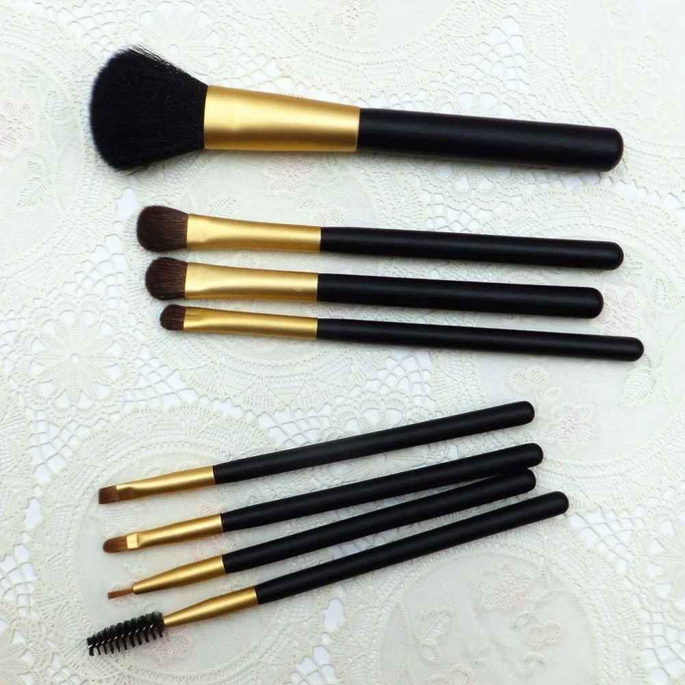 Beauty Make Up Tools Women Favorite 8 Pieces Makeup Brush Set for Eyes and Face