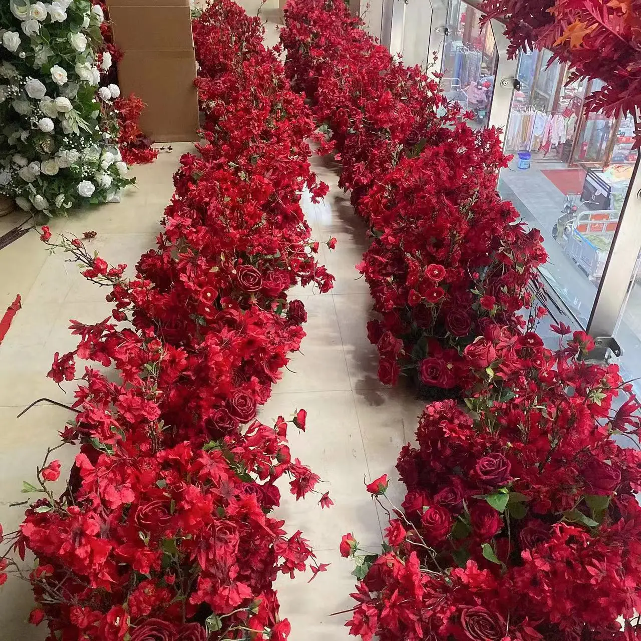 Affordable Artificial Table Flowers Never Fade Table Flowers for Wedding Decoration or Banquet Table Decoration