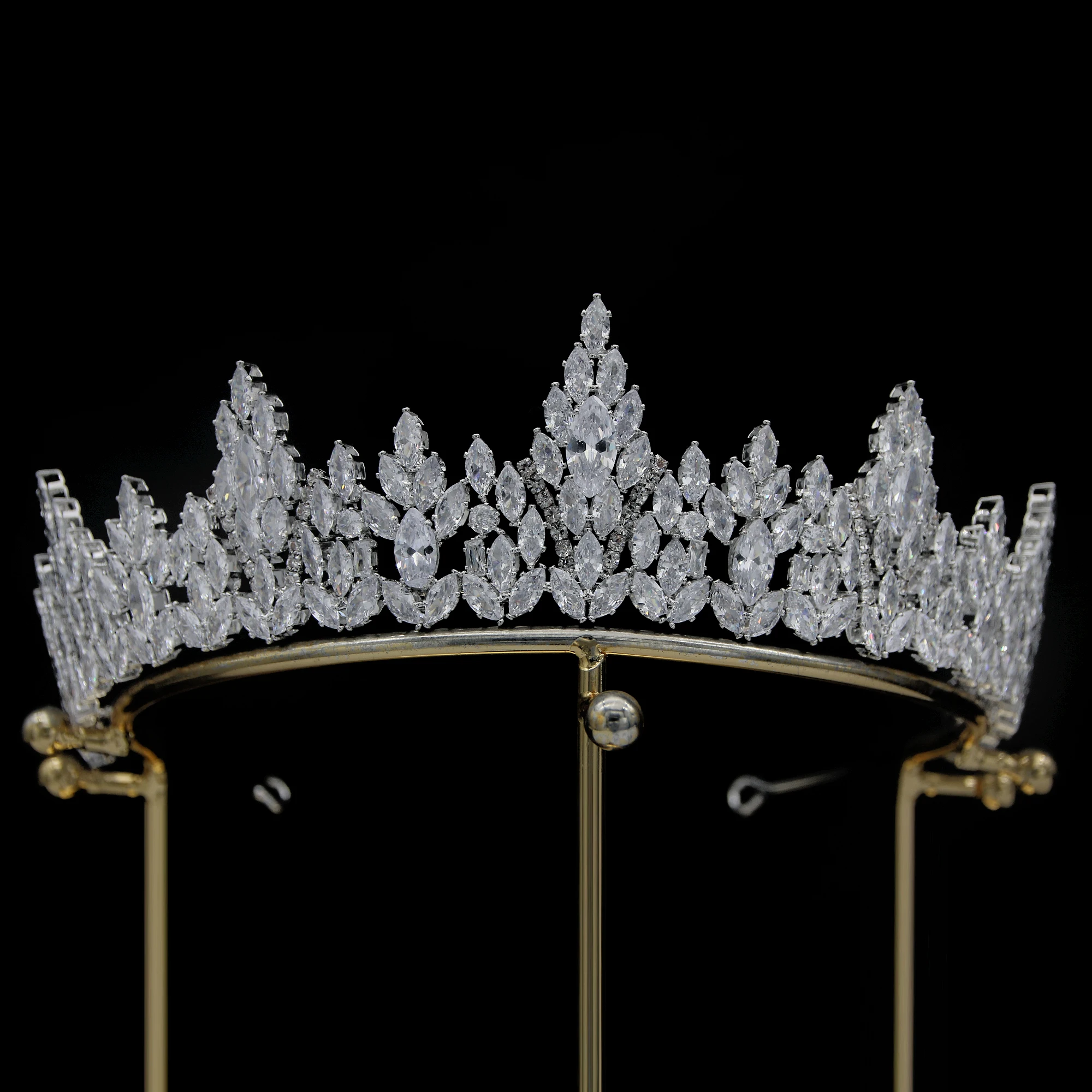 luxury crowns tiaras y coronas de diamantes 2023 bride earrings tiara and