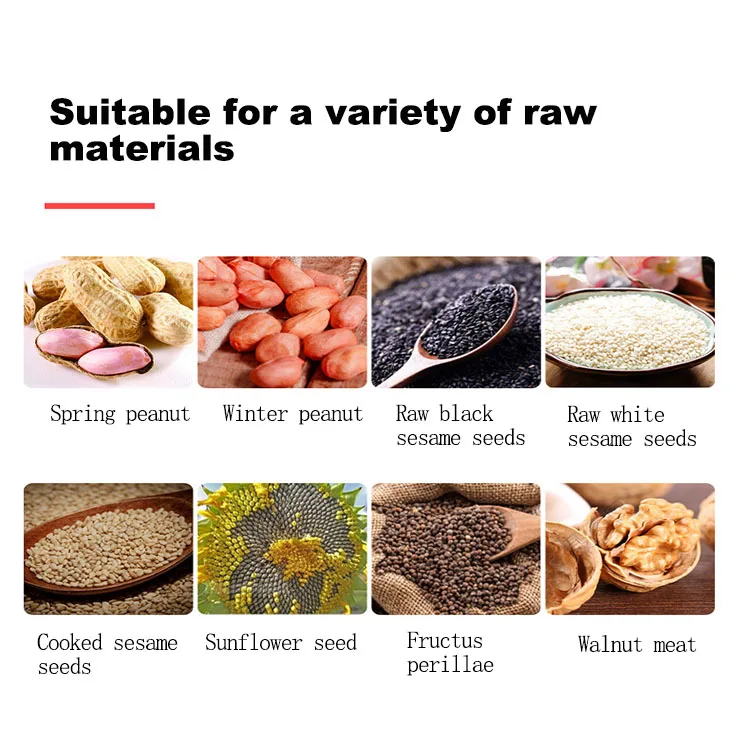 High Quality Household Oil Pressing Automatic Oil Extractor Olive Castor Peanut Oil Presser