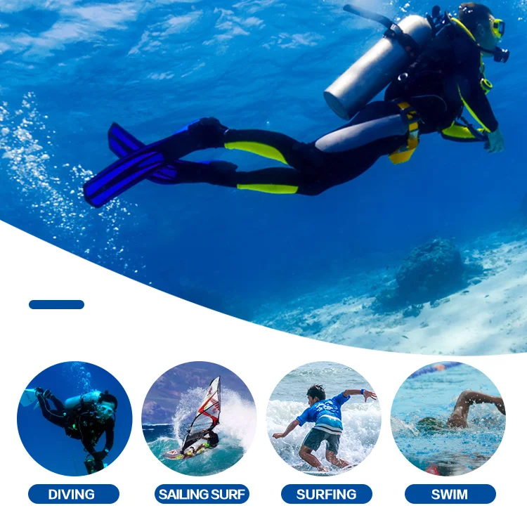 Neoprene Diving Suits Long Sleeve Keep Warm Surfing Swimming Wetsuit For Men