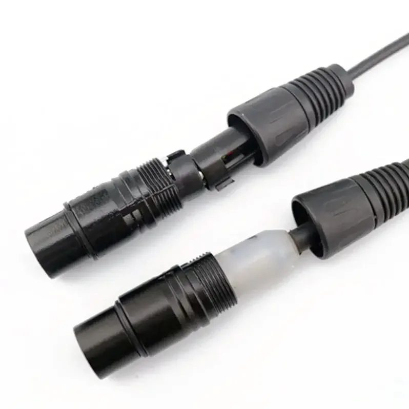 Factory OEM 1m 2m 3pin 5Pin XLR Male to Female Cable Connector 22 AWG OFC with low noise Wire speaker Microphone DMX Xlr Cable