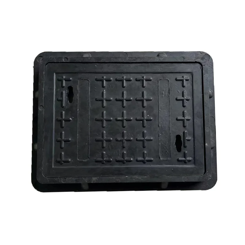 Heavy Duty Rectangle Manhole Cover FRP composite resin handhole Road Manhole Cover