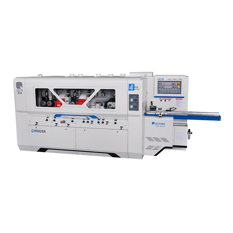 QMB620A четырехсторонний формовочный станок для деревообработки строгальный станок деревообрабатывающий строгальный станок 6800 об/мин 8-33 м/мин 40 мм