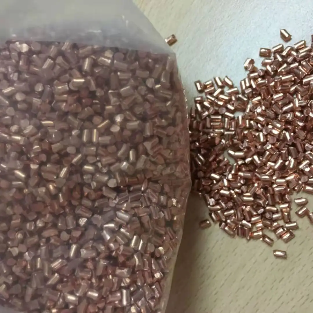 High Purity 99.9% Copper Granules Copper Pellets for Evaporation Coating Materials