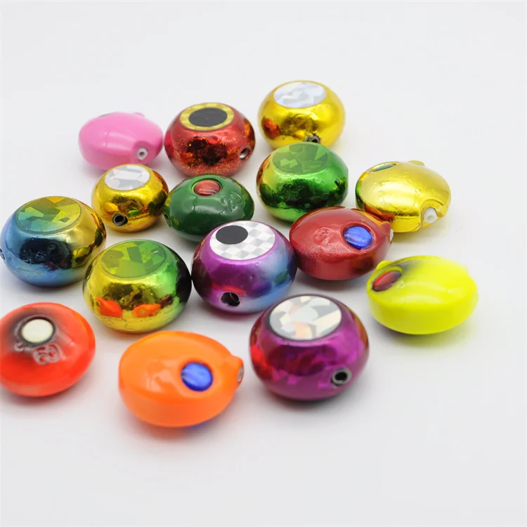 
20g/40g/60g/75g/90g/105g/120g/150gFactory Price lead Bead Tyrabar Tai Tairaba Jig Red Snapper Fishing Sinker Rig for Sea Fishing 