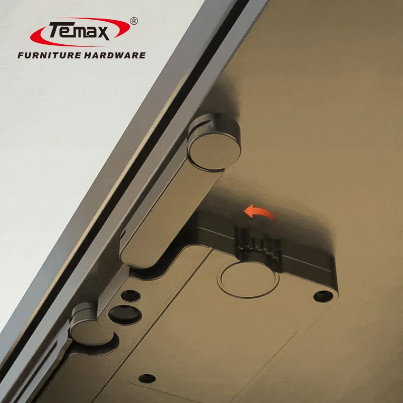Temax Mini Soft Close Push to Open System Door Damper with high loading bearing