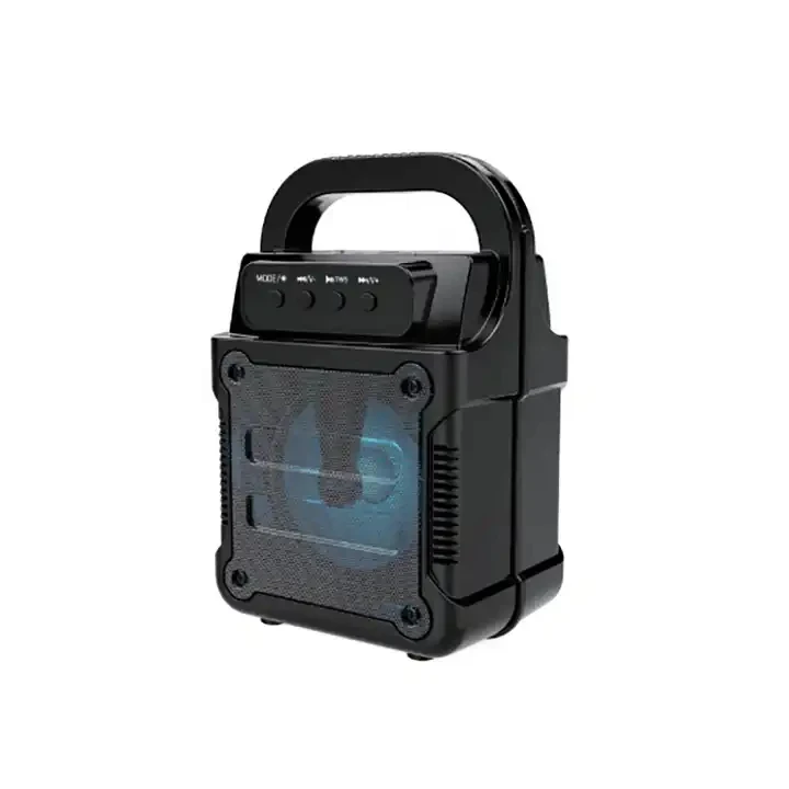 Caixa som sapekar bess dj mini altavoz outdoor loudspeaker  wireless speaker sapikar light flash karaoke 4 inch speaker with mic