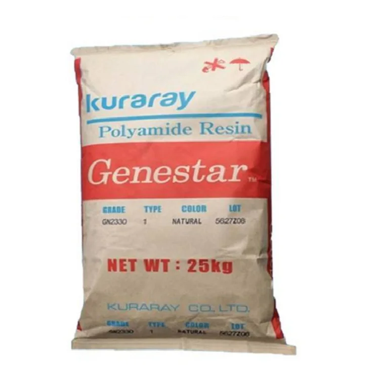 Kuraray PA9T GW2458HF 45% армированный стекловолокном нейлон 66 гранулы из натурального пластика, гранулы из переработанного пластика