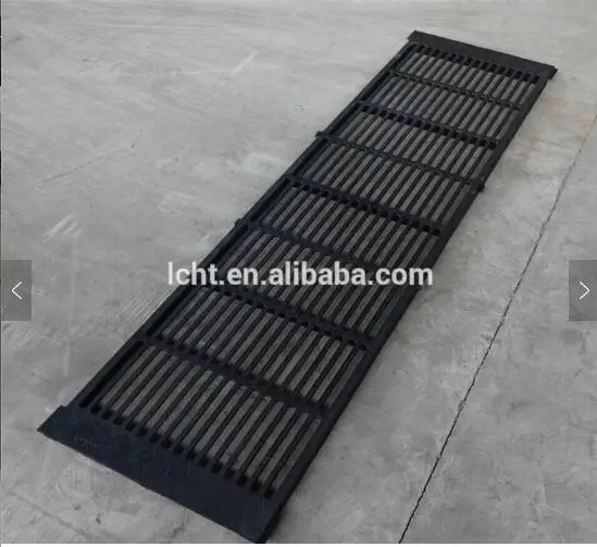 Swine farm flooring Casting iron floor with manure drain opening for pig cast iron pig flooring