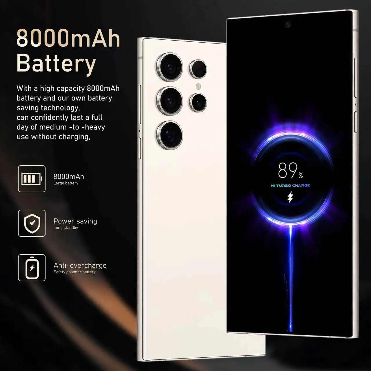Оригинальный смартфон S24 Ultra 5g 16 ГБ + 1 ТБ Android 7 3 дюймов разблокированный двойной карты 5 г мобильные телефоны