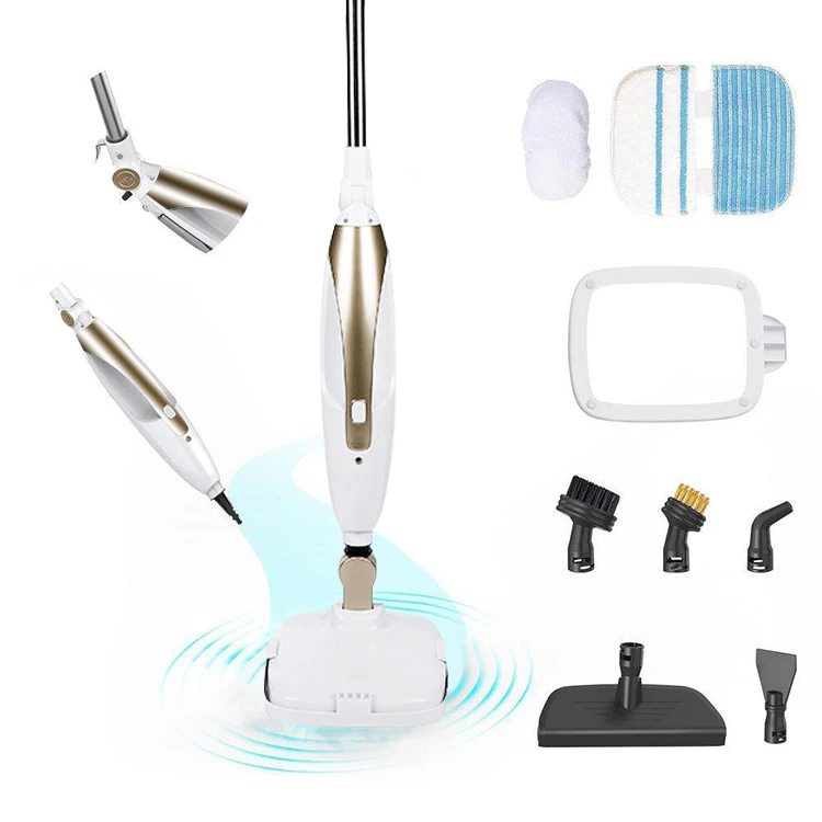 Klinsmann 2023 New Design Floor Electric Cordless Vibrating Steam Mop Cleaners