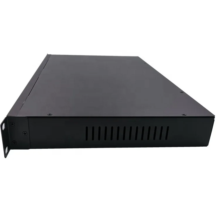 Professional CCTV rack 16 Port 260W POE 10/100Mbps and 2 port10/100/1000Mbps Uplink POE Switch monitoring system