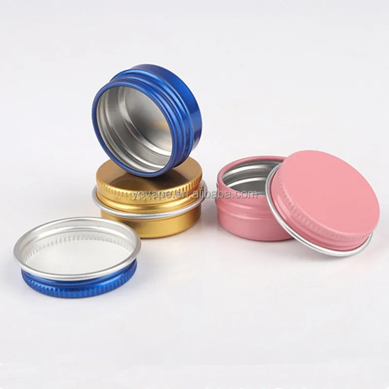 Food grade wide mouth neck 68mm diameter 60 ml 60g 60 g 60g 2 Ounce 2Oz integrated aluminum Mint metal tin cans with lid for Tea