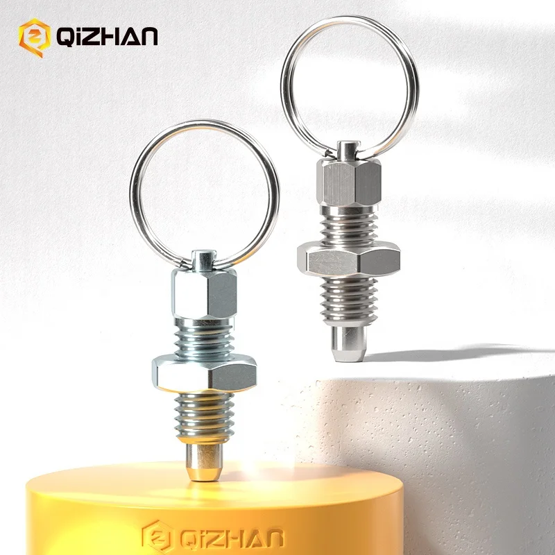 GN717 Pull Ring Spring Pin Indexing Plunger