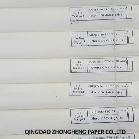 size 61*86cm White Cardboard/ivory board/cartulina triplex