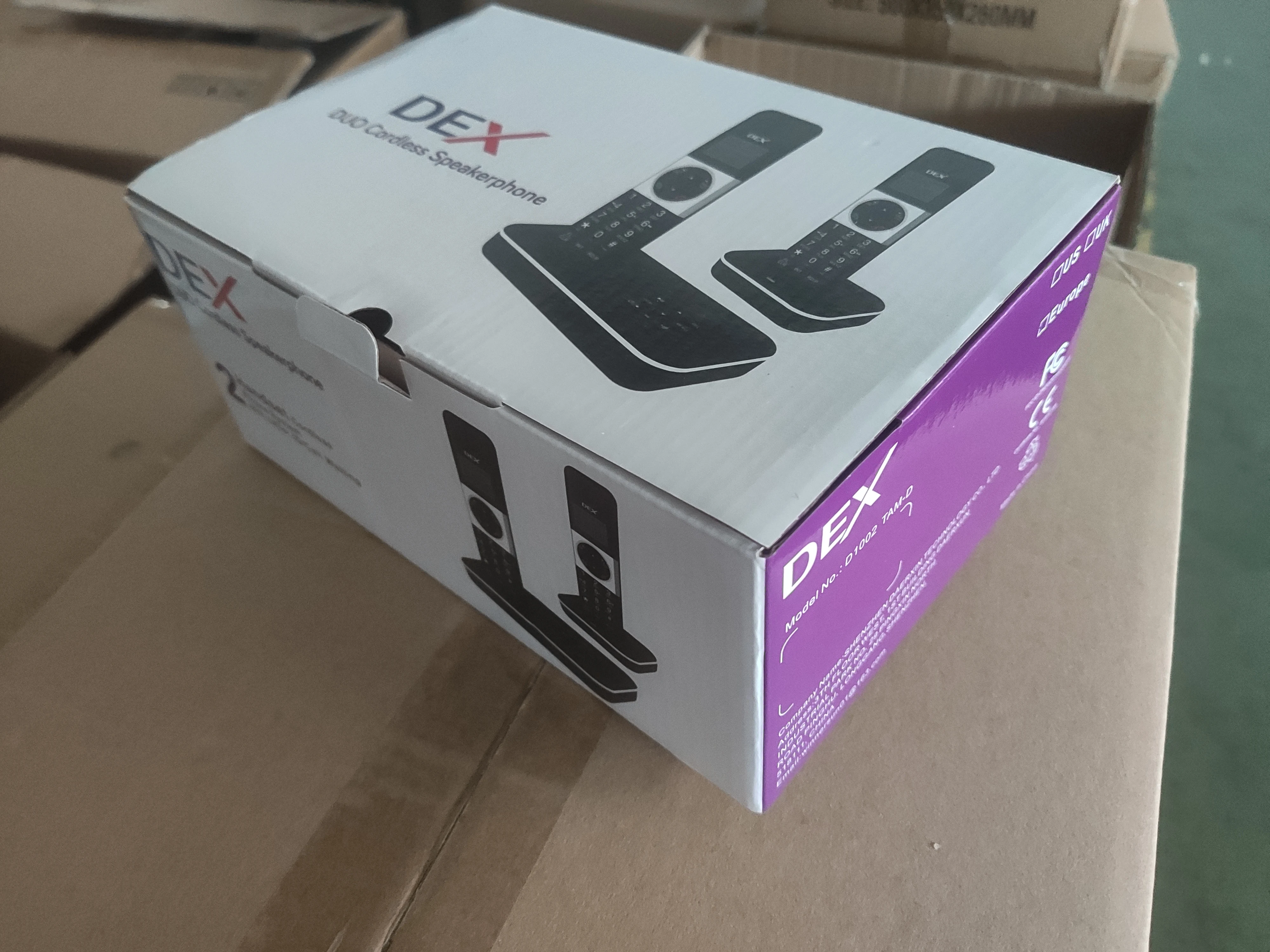 DECT 6.0 Analog Call Blocking Wireless Landline Cordless Phone with Caller ID Portable Telephone TAM  Voice Message Function