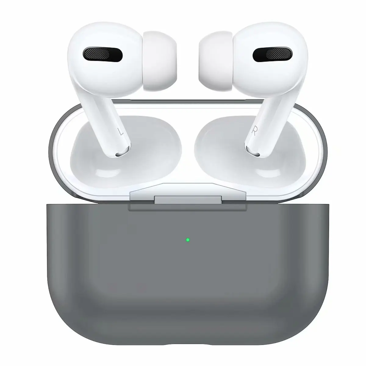  Мягкий силиконовый чехол для Apple Airpod противоударный AirPod чехлы наушников ультра тонкий