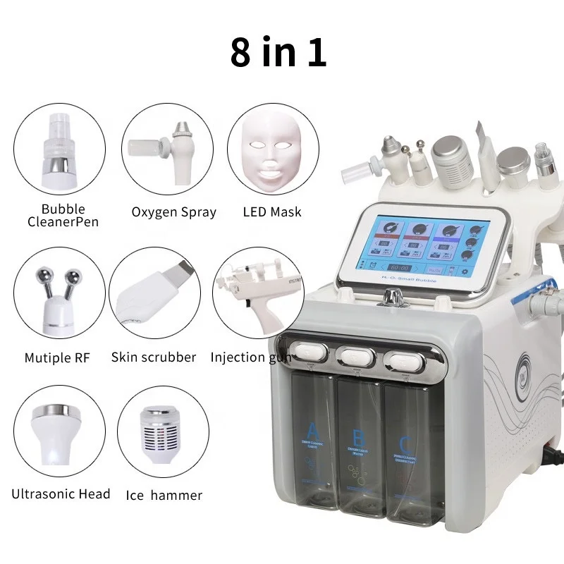Hot Selling Aqua Peel Up Oxygen Hydra Deep Cleaning Facial Machine Hydra Microdermabrasion Hydra Machine Peel