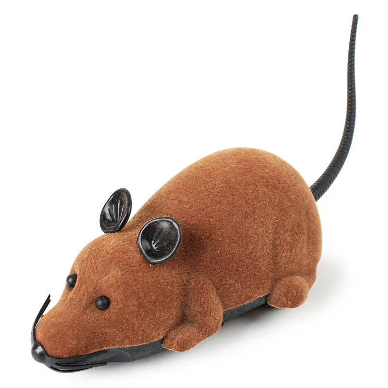 
New Cat Toy Wireless Remote Control Mouse Electronic RC Rat Mice Toy Pet Cat Toy Mouse 