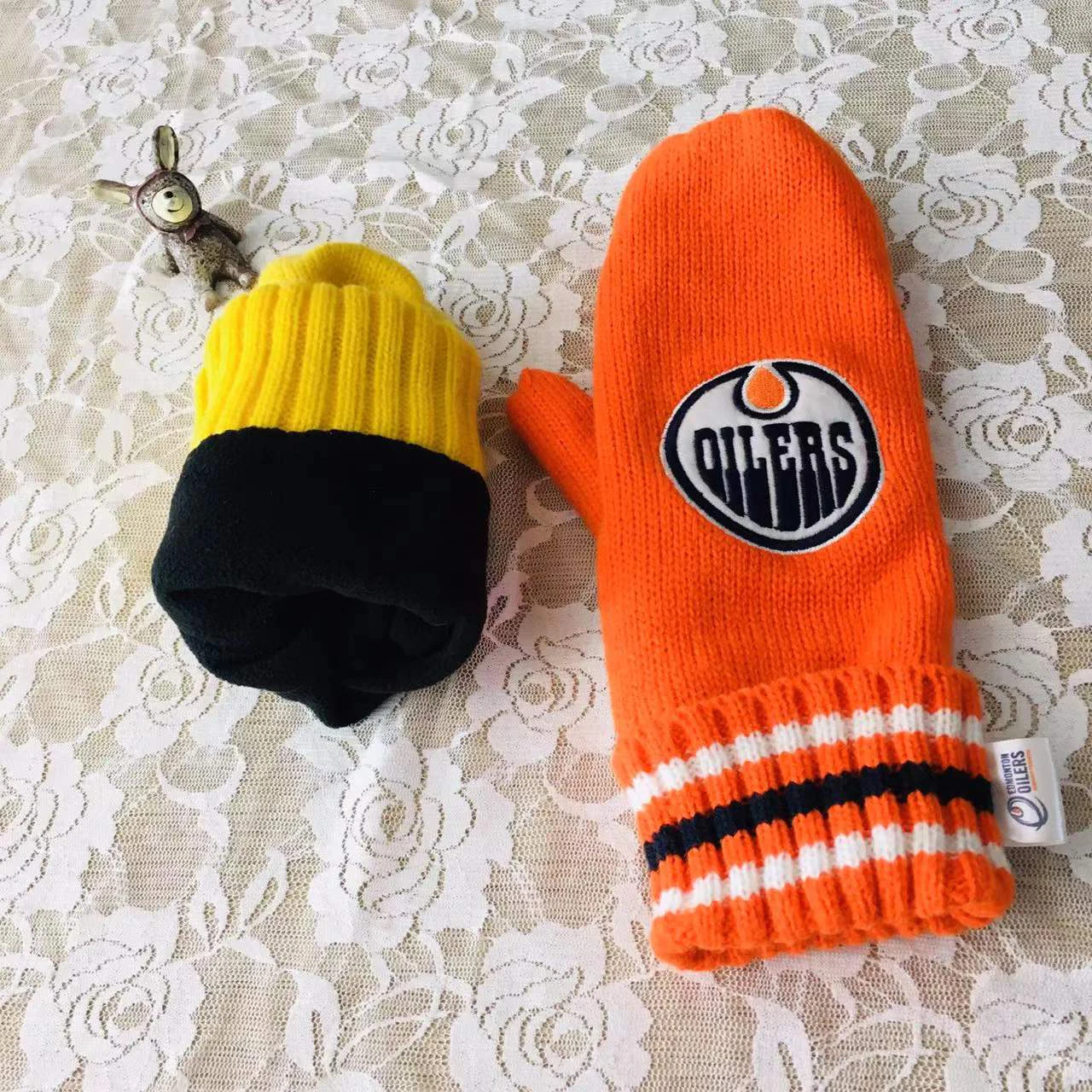 Fashion field hockey thinsulate knit gloves warm gloves winter