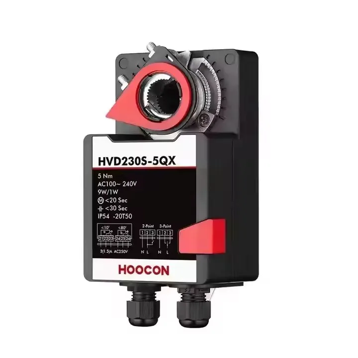 5NM Electric Fail-safe Damper Actuator ON-OFF Air Damper Actuator For HVAC System