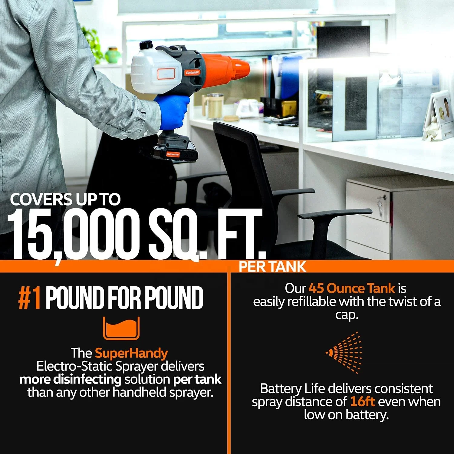 Superhandy USA Warehouse ULV Fogger For Public Area